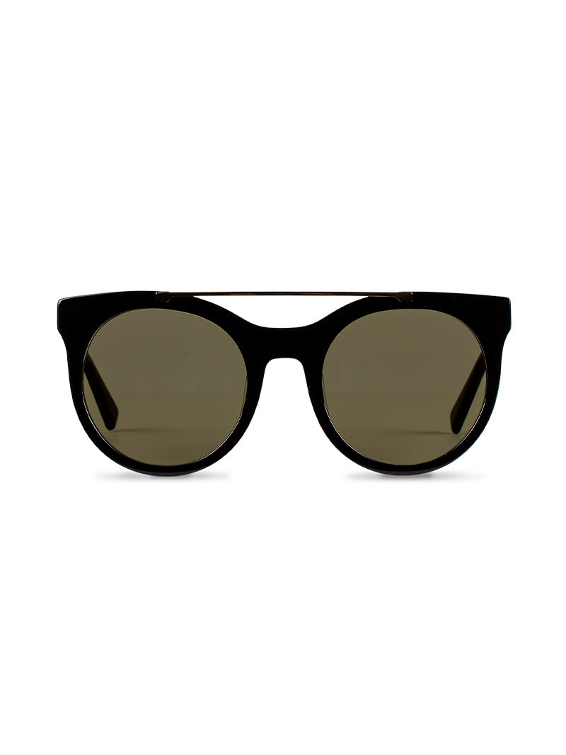 Brow Bar Round Sunglasses