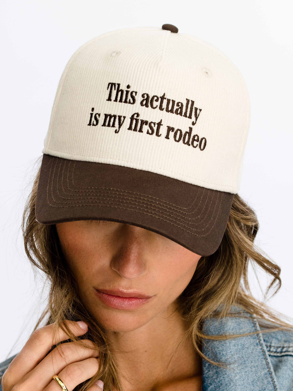 Rodeo Corduroy Trucker Hat