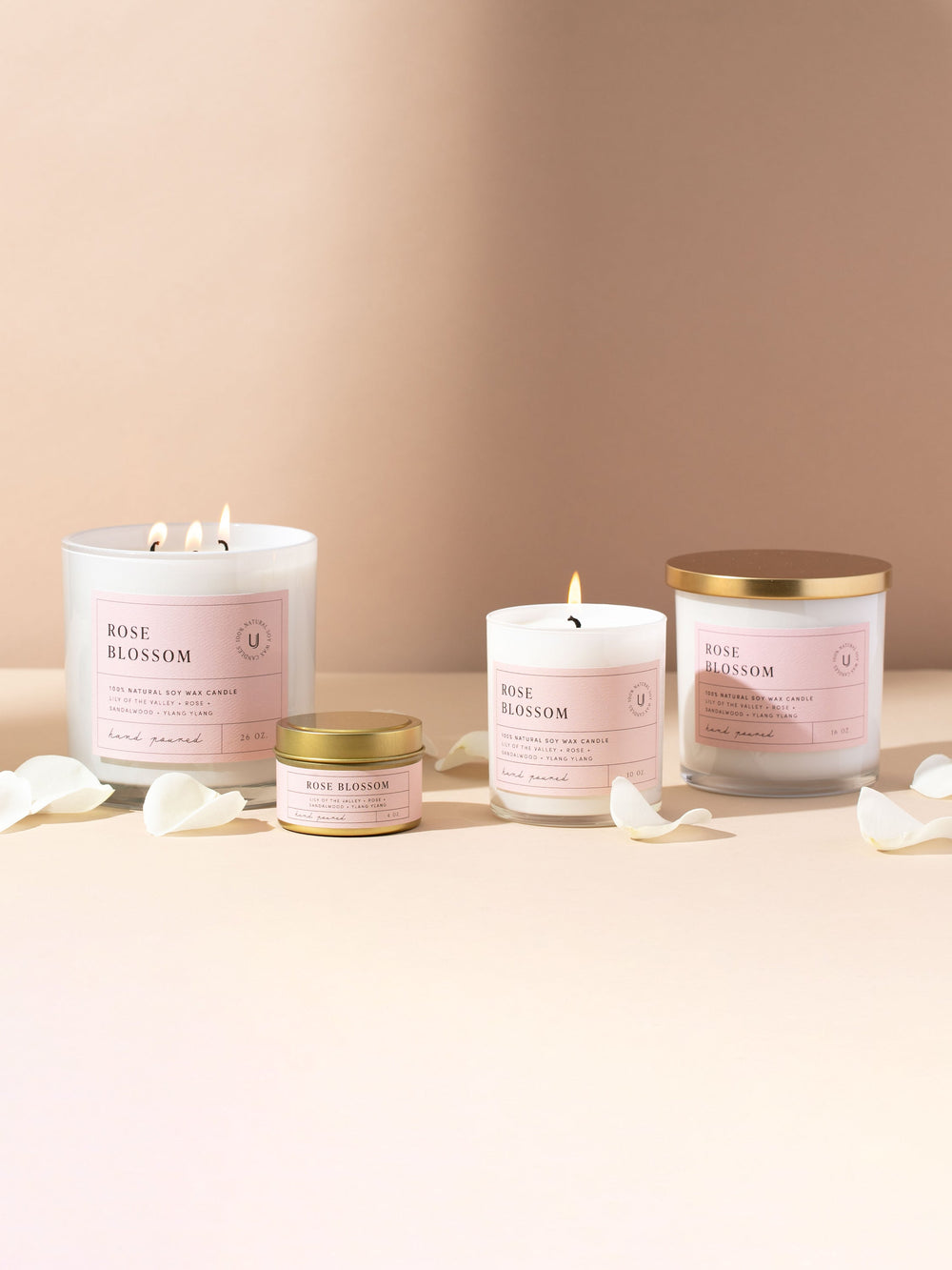 Rose Blossom Candle