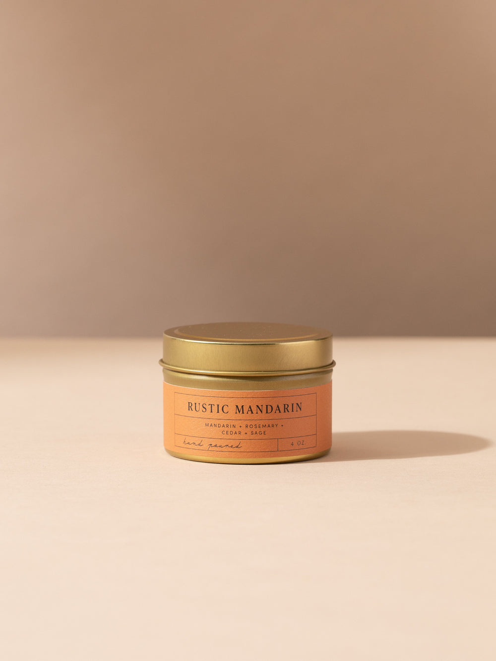 Rustic Mandarin Candle