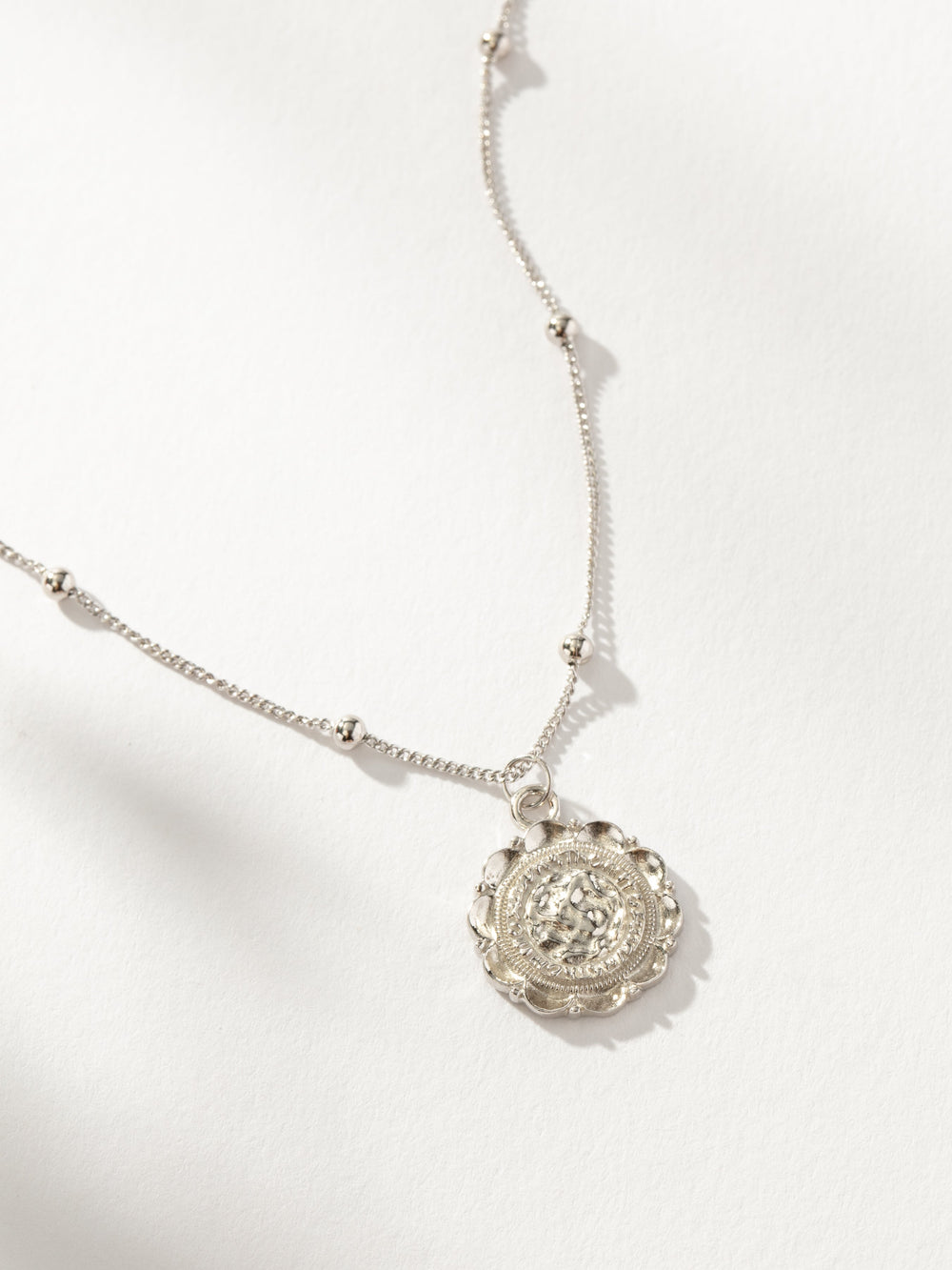 Double Silver Atocha Necklace Stack