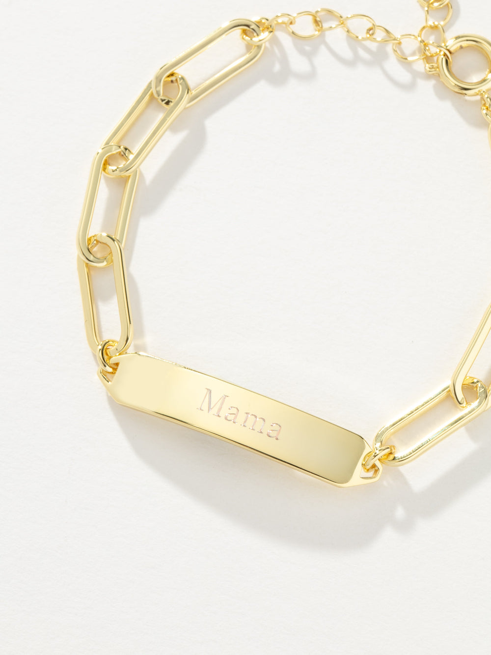 Mama Chain and Bar Bracelet