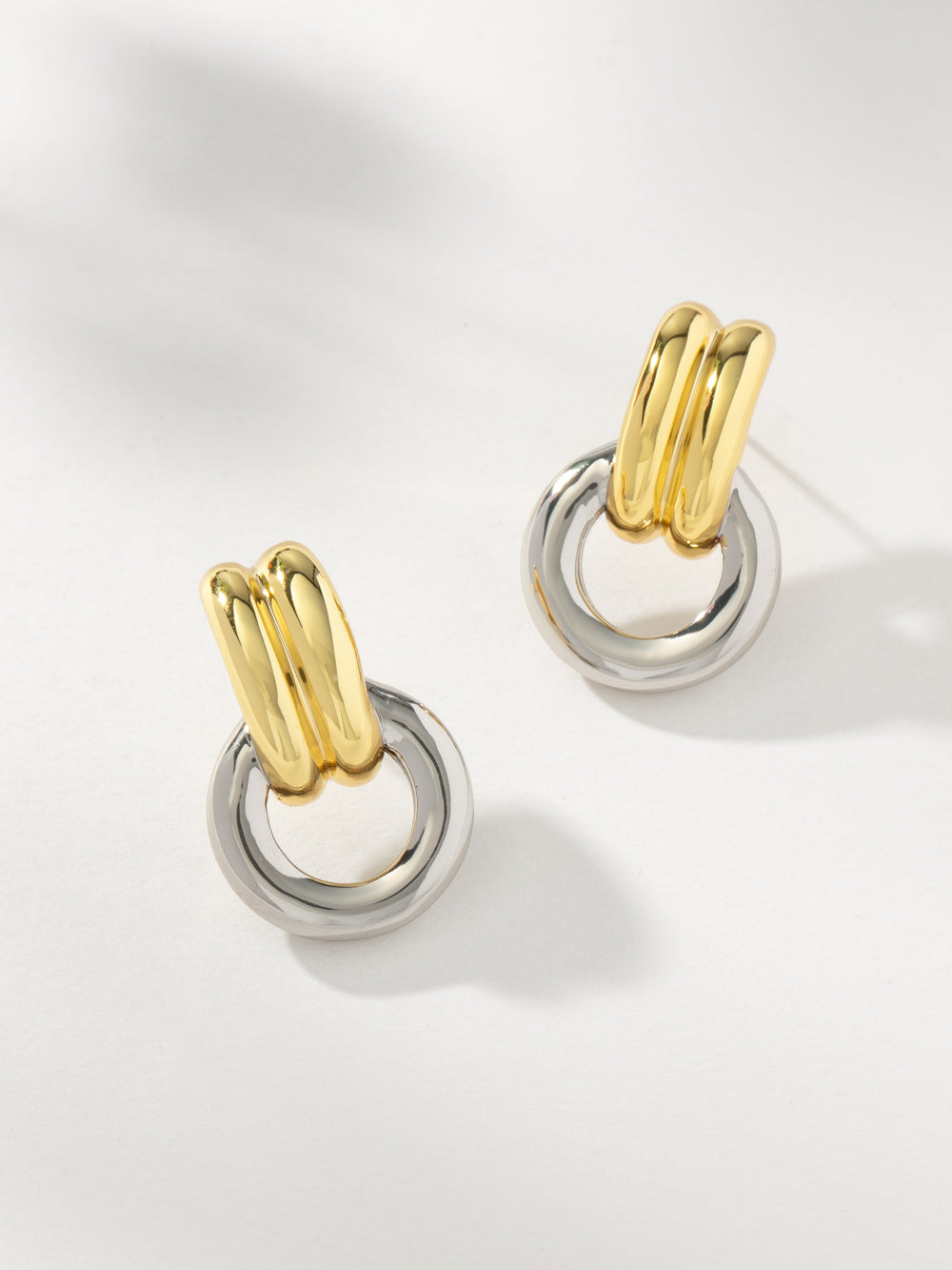 Knotted Hoop Earrings