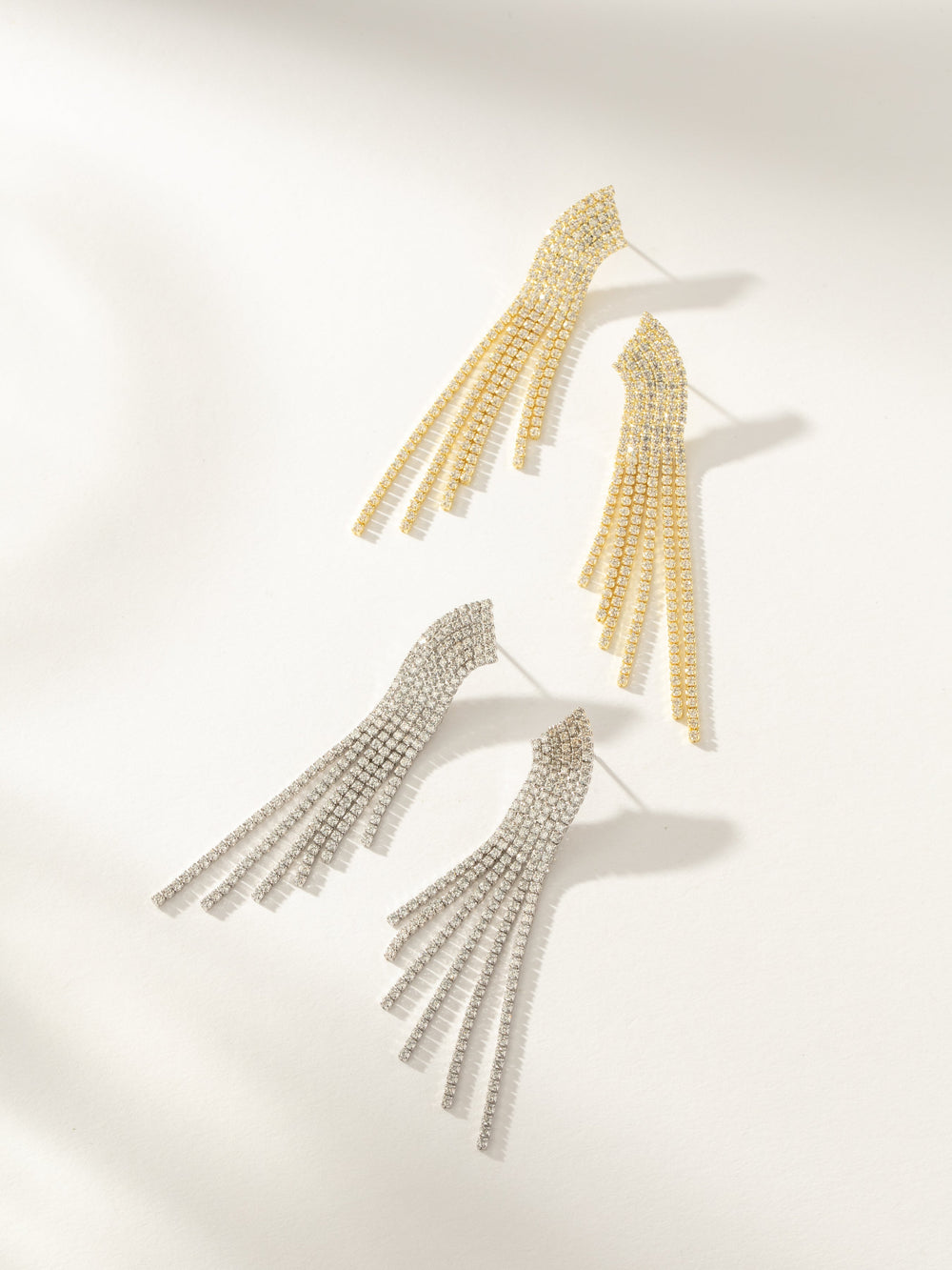 Up Late Pavé Statement Earrings