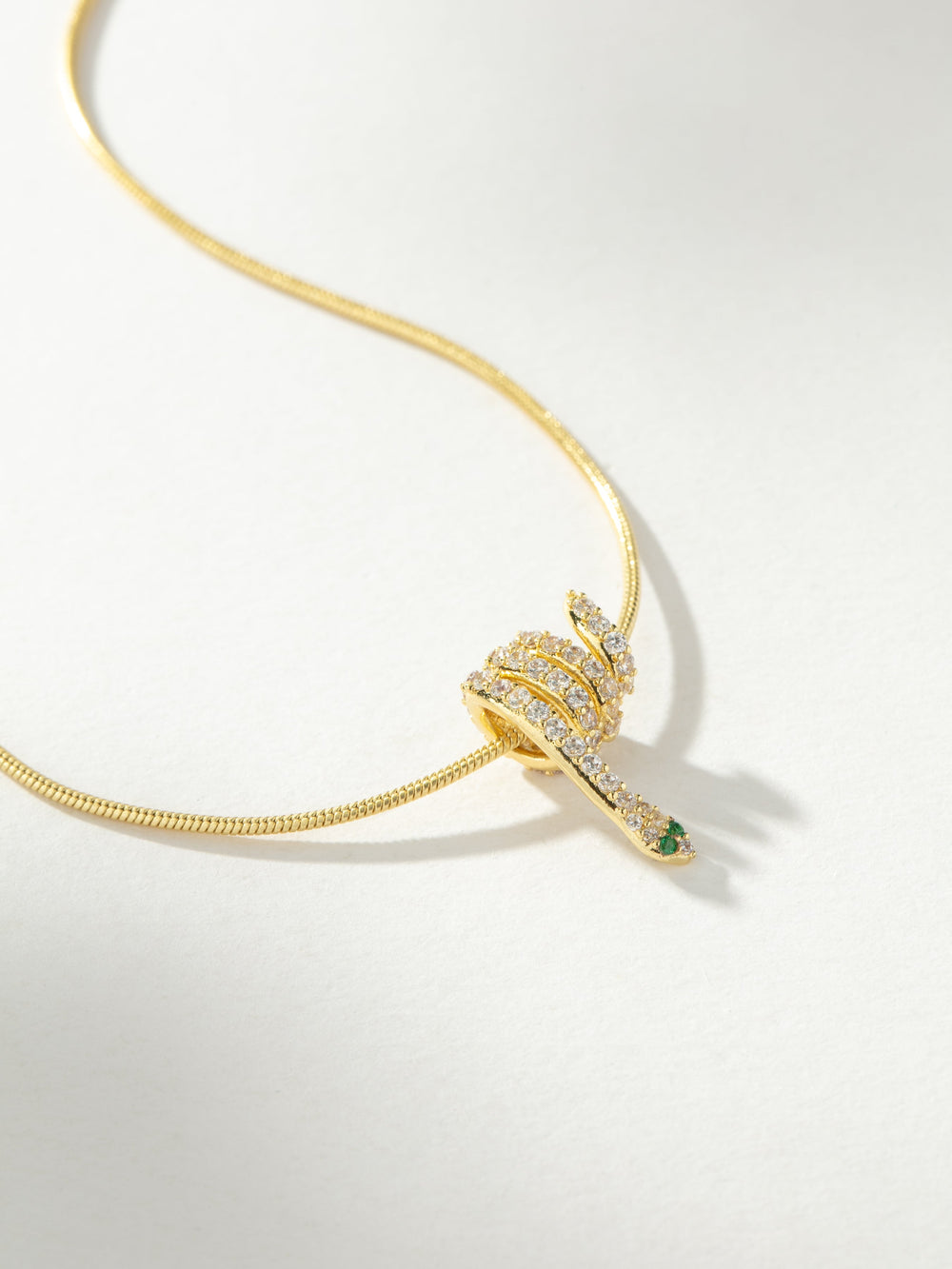 Coil Snake Chain Necklace