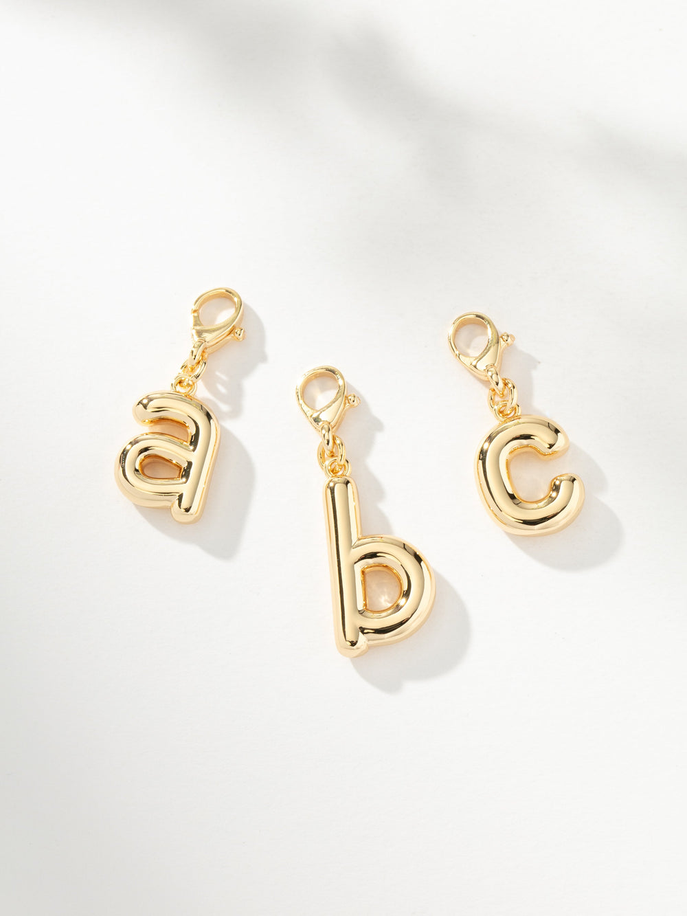 Bubble Letter Charm