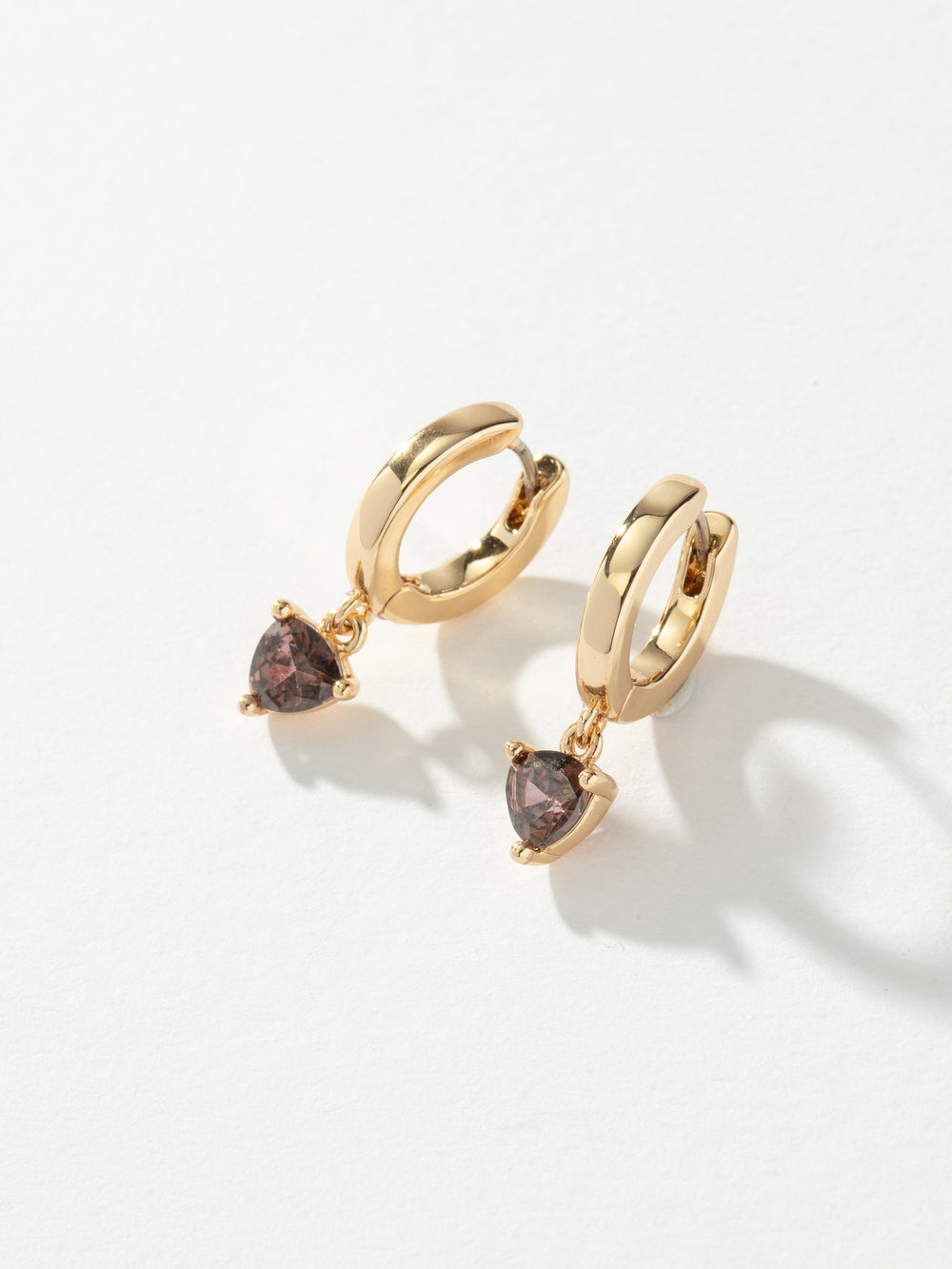 Haze Dangle Huggie Earrings