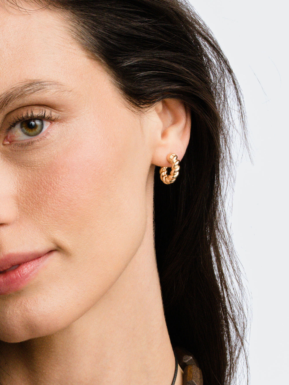 Tide Twisted Hoop Earrings