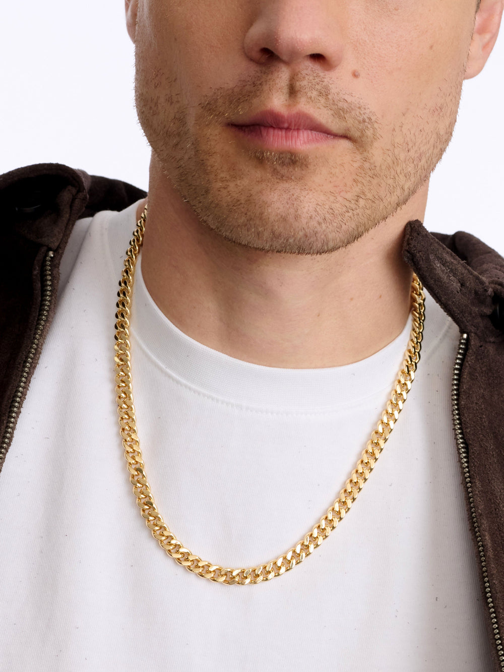 Men's Cuban Chain Necklace 8mm