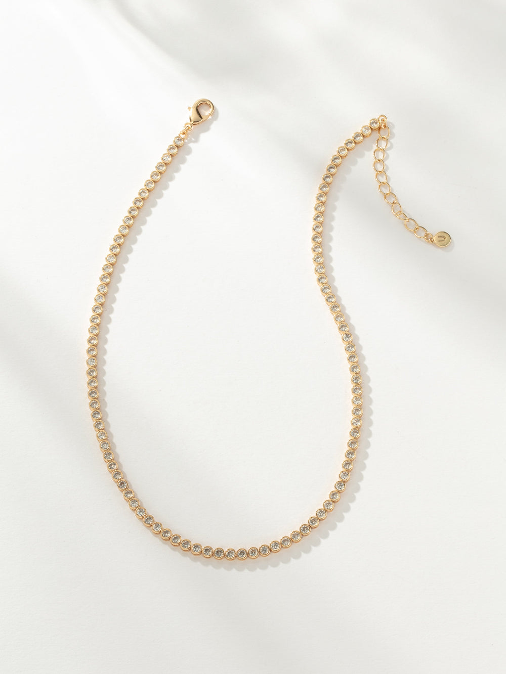 Personalized Tennis Necklace Stack