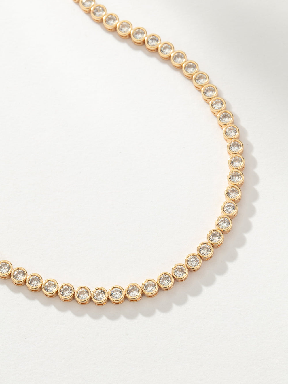 Fairy Bezel Tennis Necklace