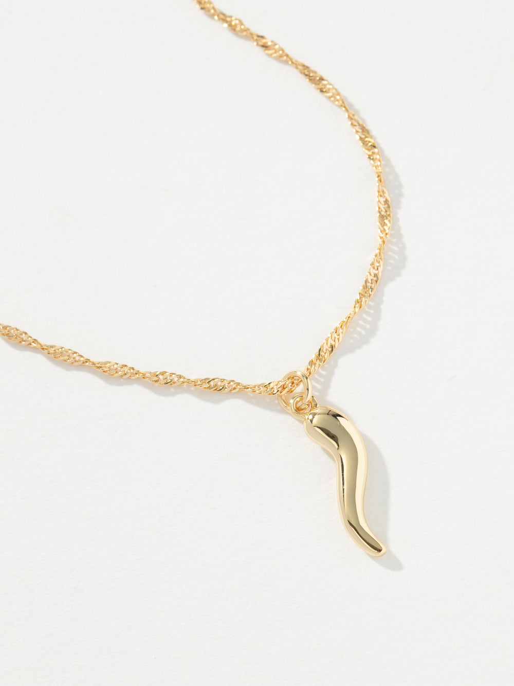 Italian Horn Necklace