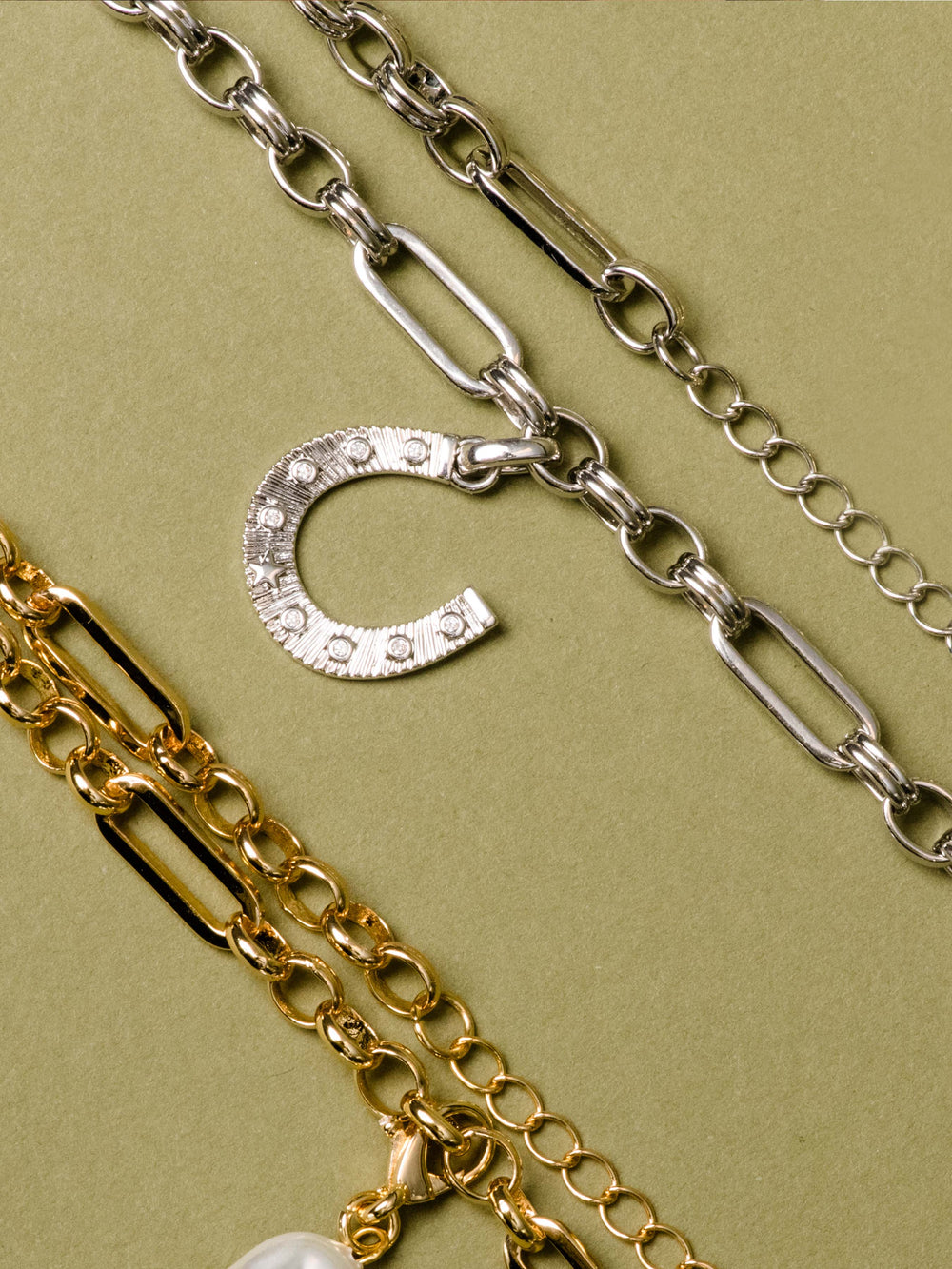 Linked Charm Collector Necklace