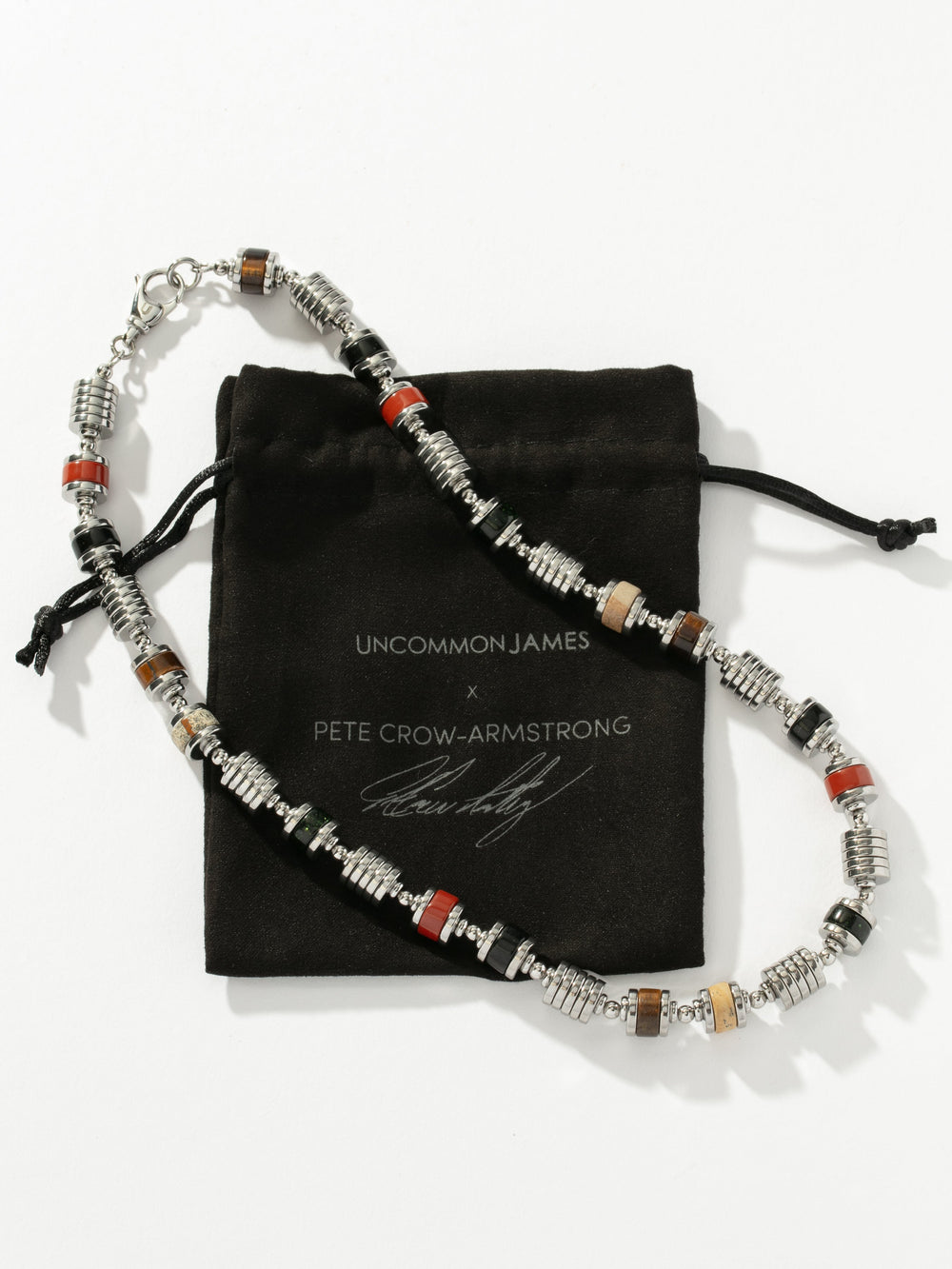 Pete Crow-Armstrong Men's Stone Beaded Chain