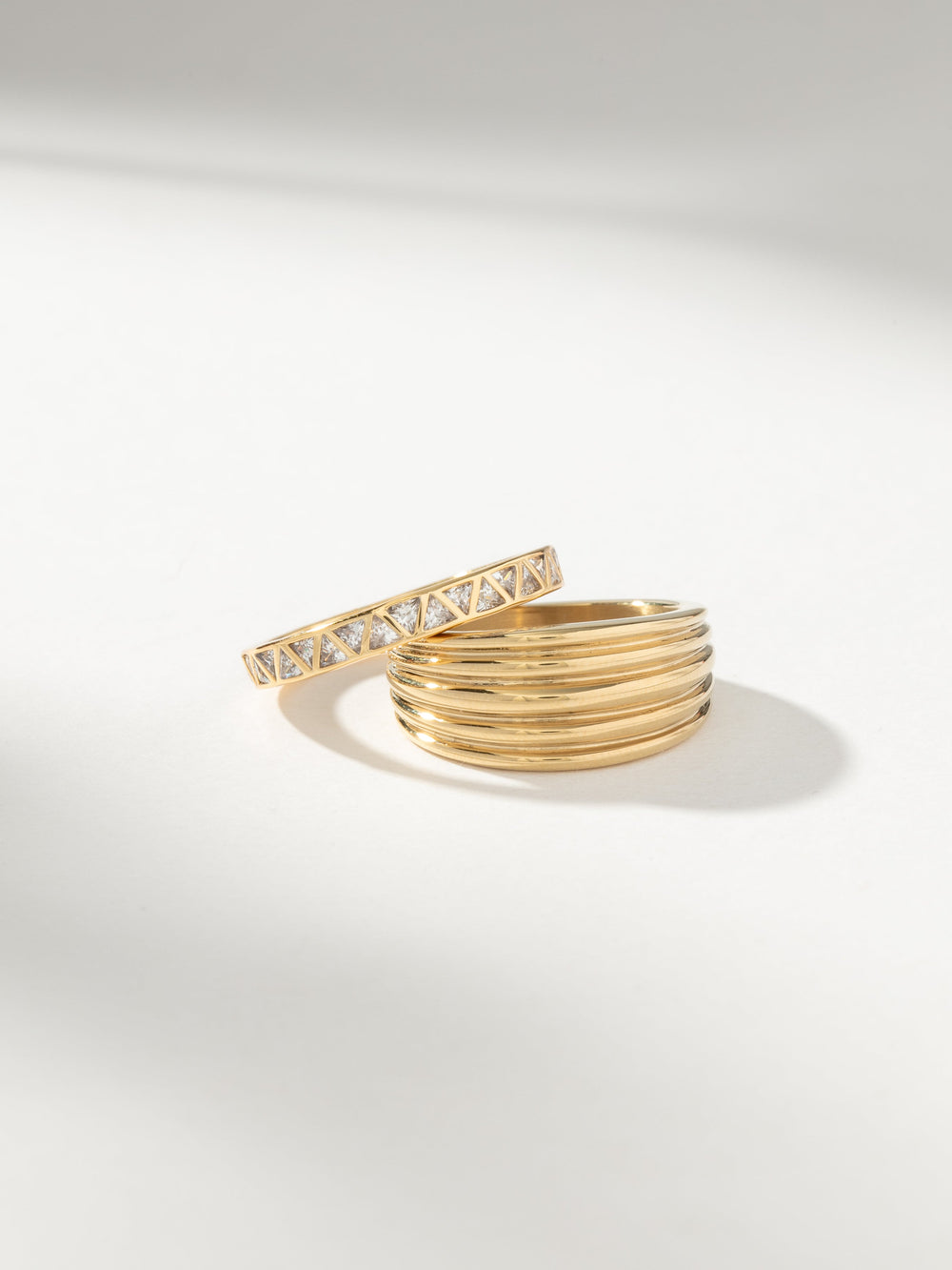Chateau Statement Ring (Set of 2)
