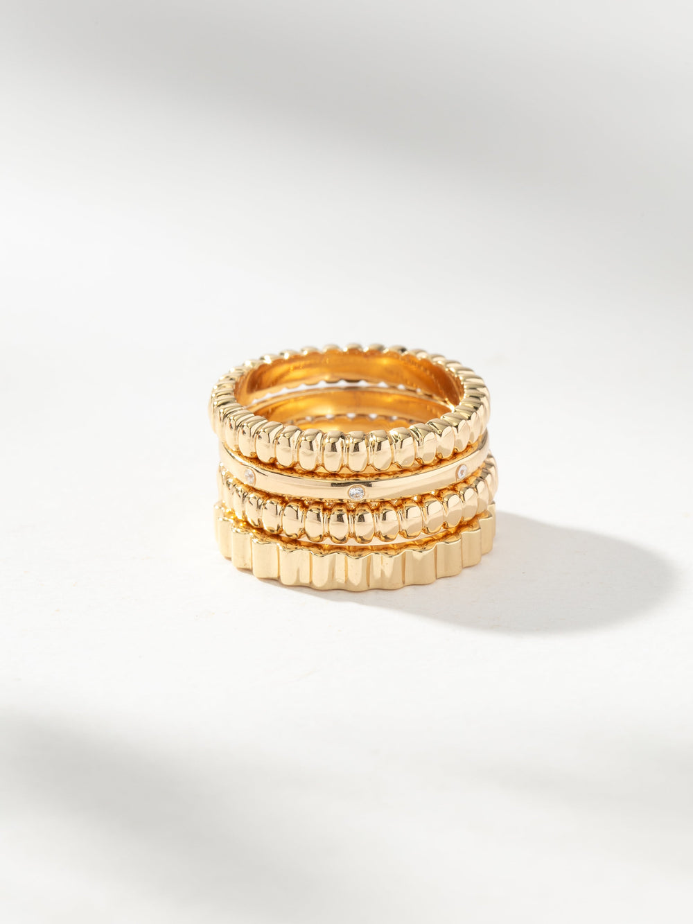 High Tide Ring Stack (Set of 4)