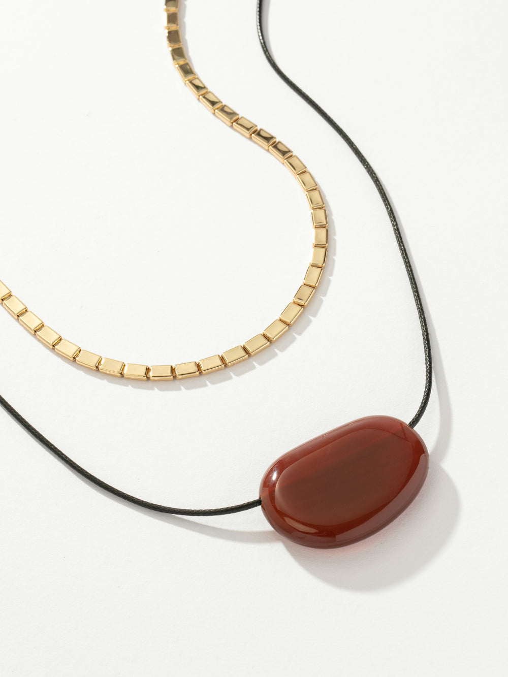Sunkissed Stone Necklace Stack