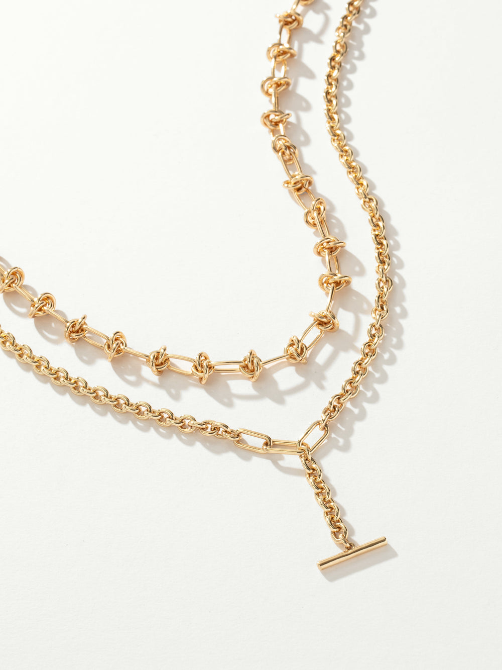 Golden Hour Chain Necklace Stack