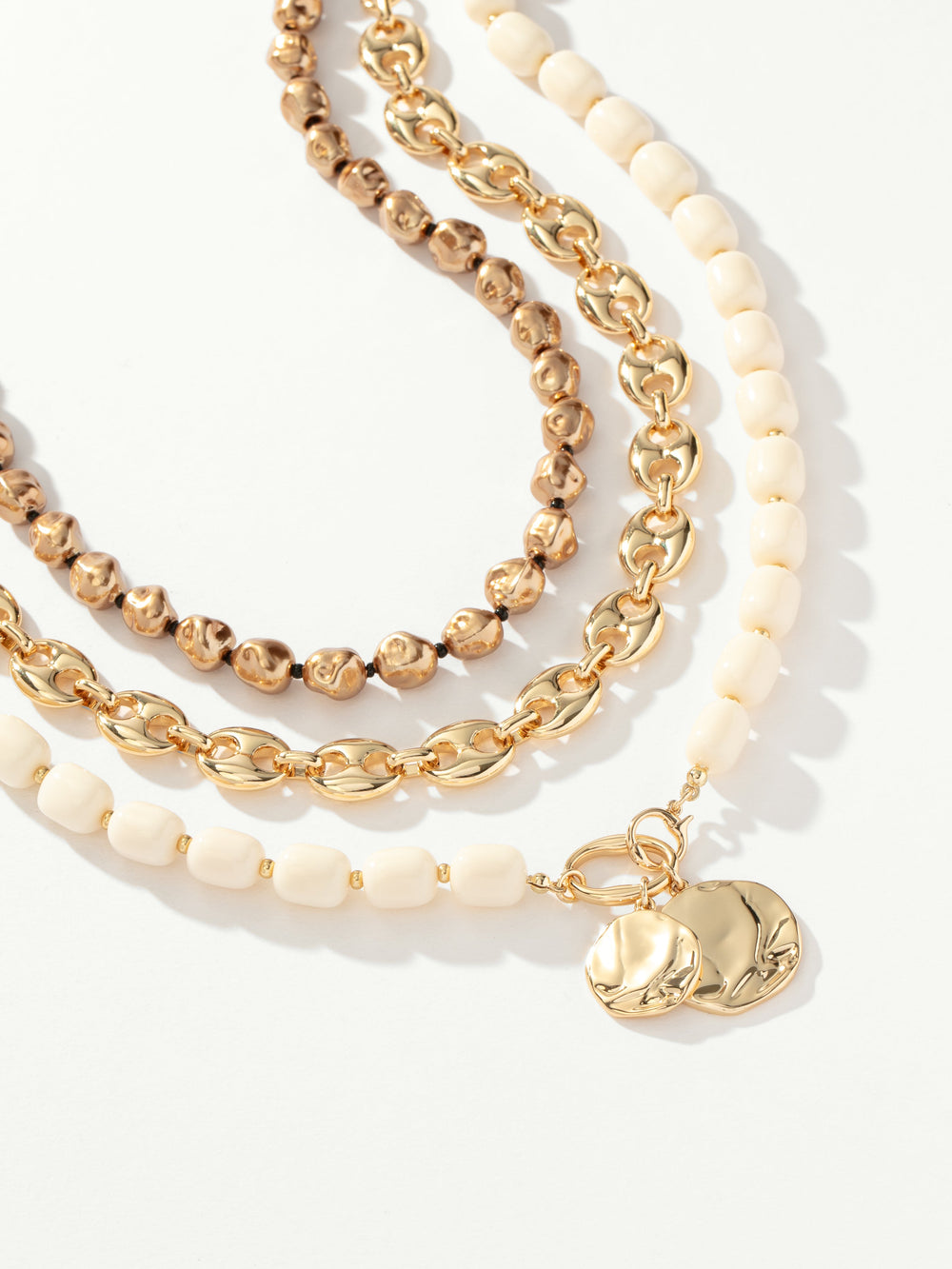 Espresso Gelato Necklace Stack