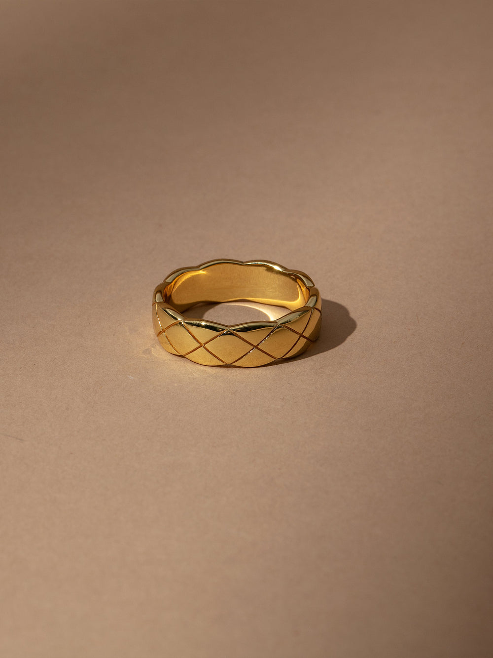 Vermeil Criss Cross Ring