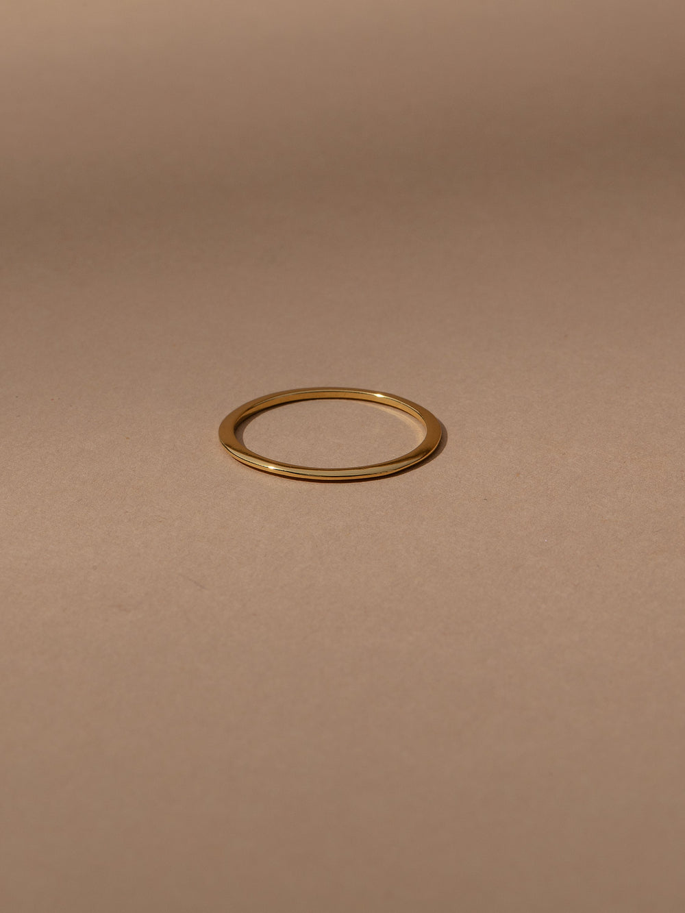 Vermeil Simple Life Ring