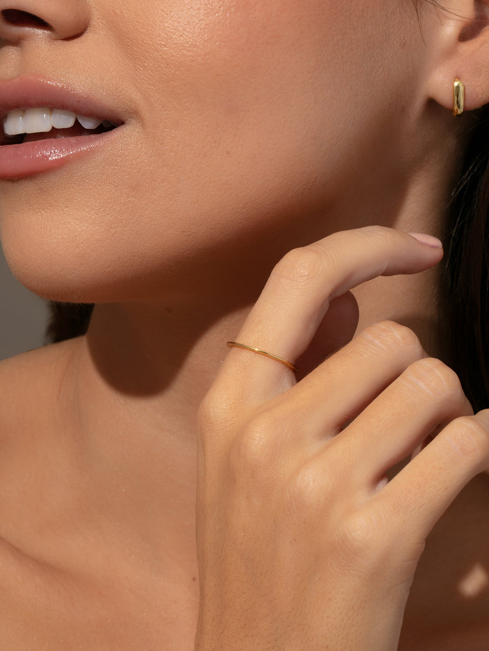 Vermeil Simple Life Ring