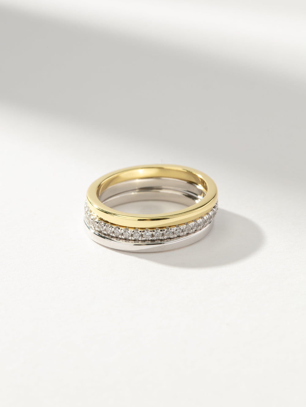 Mixed Metal Ring Stack (Set of 3)