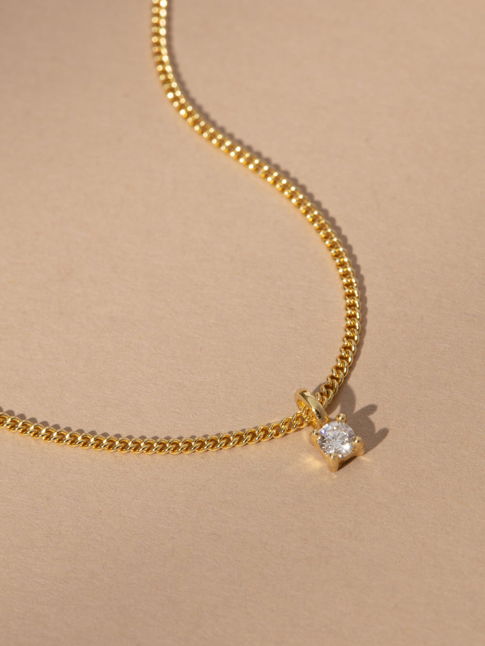Dream Diamond Vermeil Necklace