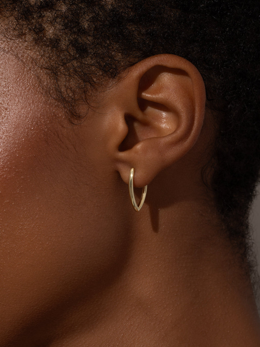 Vermeil Chic Hoop Earrings