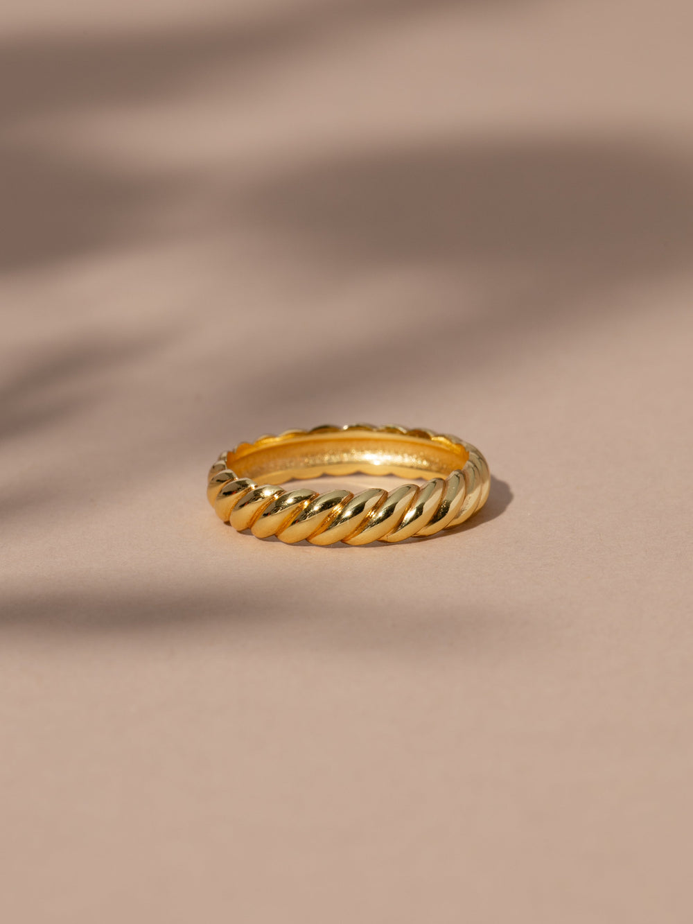 Vermeil Twisted Ring